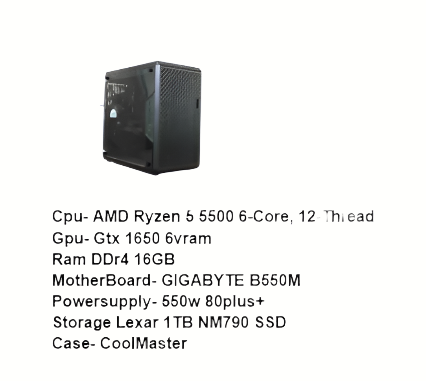 Budget PC (Small BlackHole)